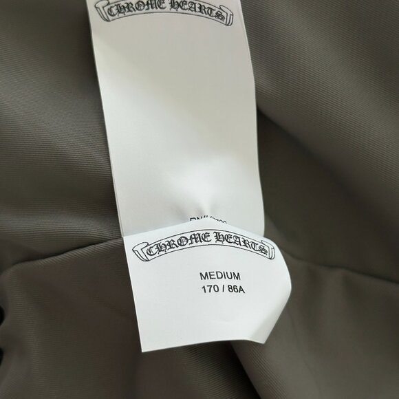 Chrome Hearts Black Nylon Cross Patch Women's Jacket - Picture 6 of 6